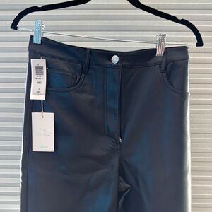 Aritzia admiral Faux Leather Pants